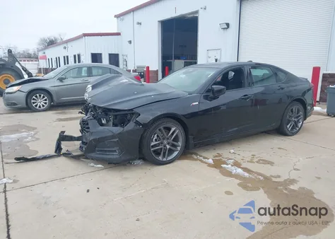 2025 Acura Tlx A-Spec Package z USA, uszkodzony, nr VIN 19UUB6F59SA003284